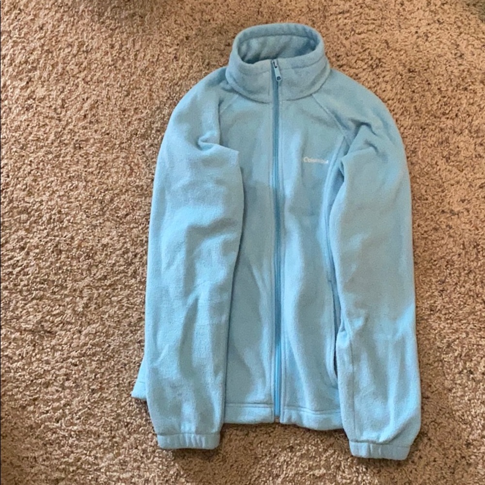 Light blue Columbia Jacket